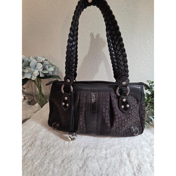 Brighton Moss Joanna Signature Mini Heart Bag- Retired - Picture 1 of 15